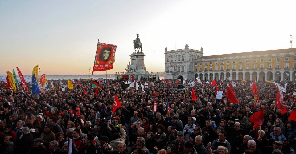 Protests In Portugal. NewsParticipation
